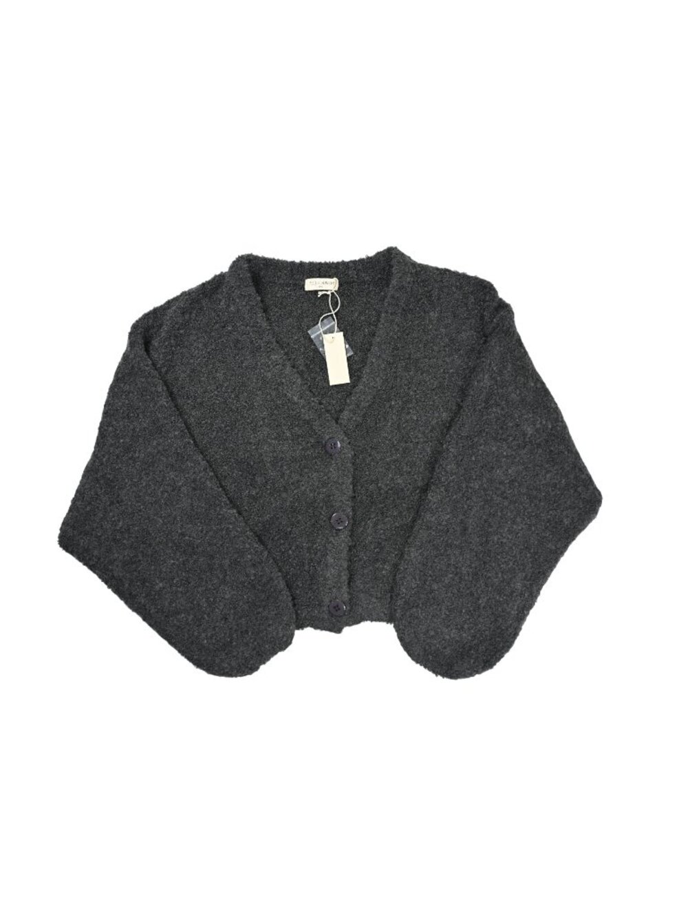 Elce Swim Drew Cardigan in Charcoal